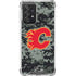 NHL Calgary Flames Camo Galaxy A52 5G Clear Case